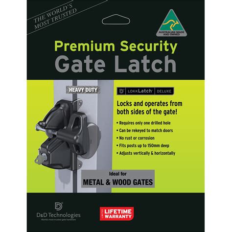 bunnings gate lock